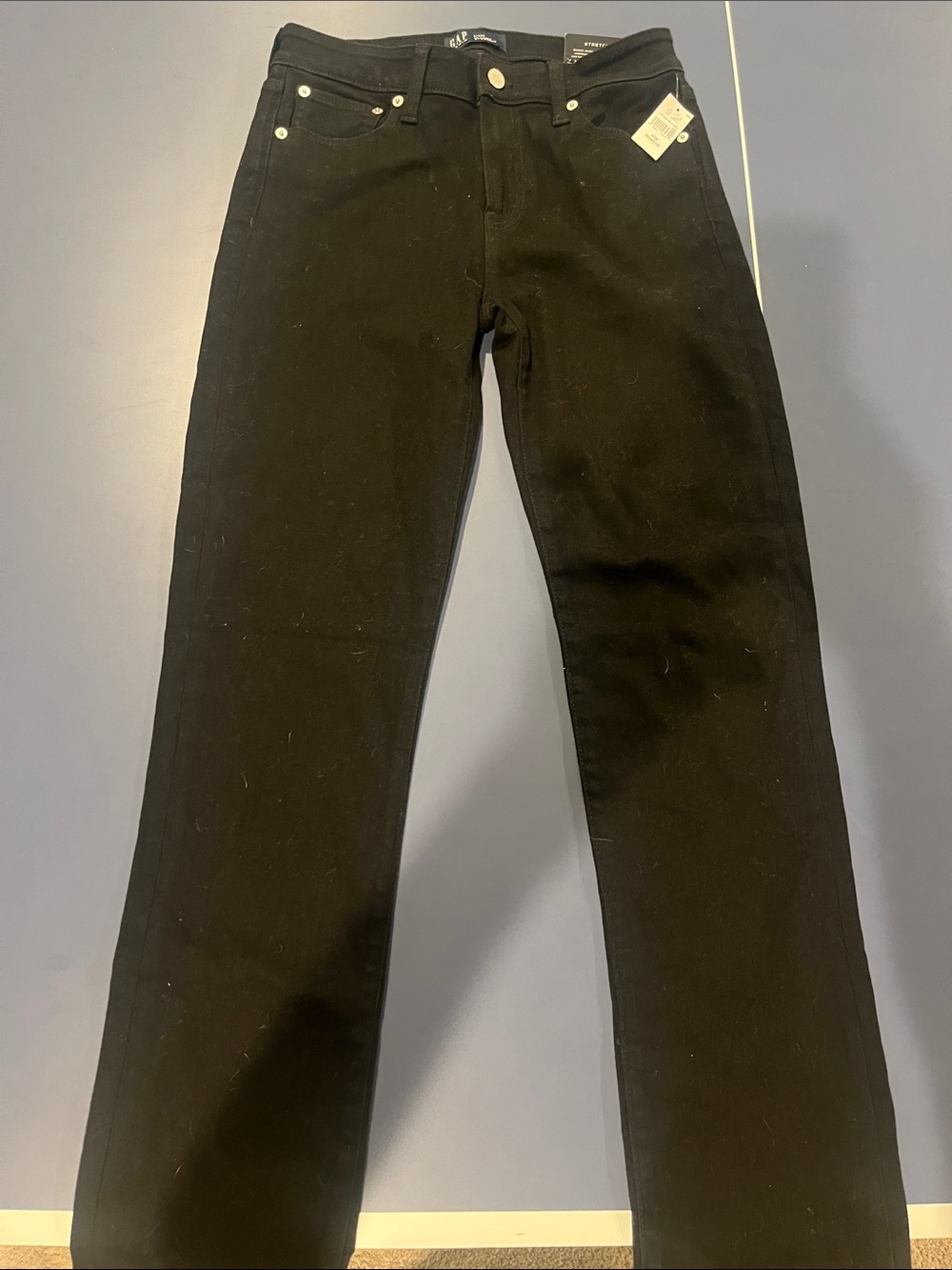 GAP Black High-Rise Slim Jeans